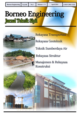 Borneo Engineering : Jurnal Teknik Sipil